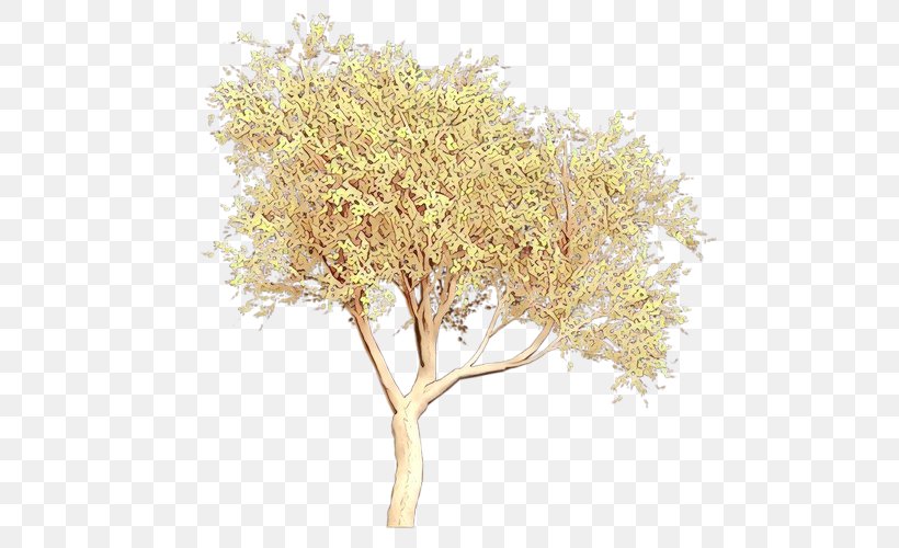 Tree Plant Flower Woody Plant Grass, PNG, 500x500px, Cartoon, Branch, Flower, Flowering Plant, Grass Download Free