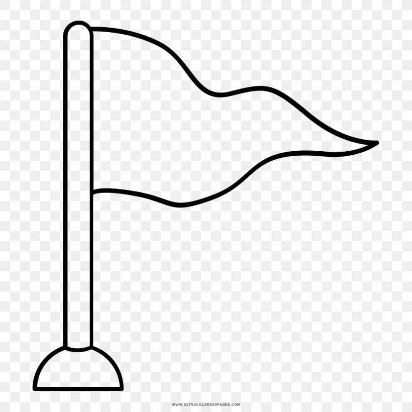 Coloring Book Drawing Flag Page, PNG, 1000x1000px, Coloring Book, Area, Beak, Black, Black And White Download Free