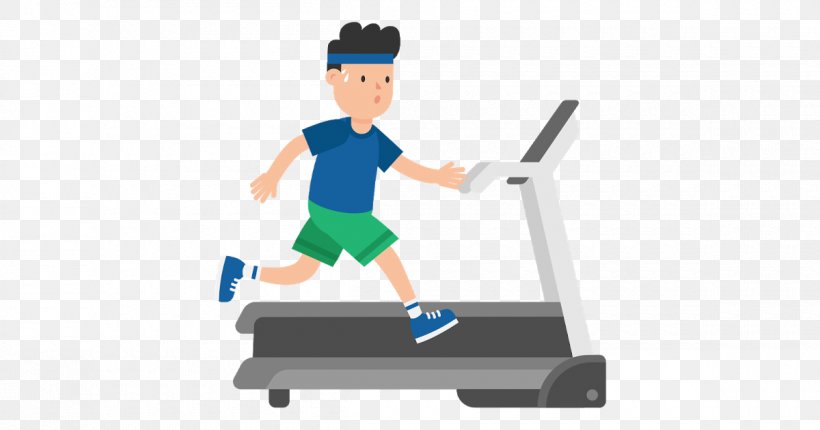 Fitness Cartoon, PNG, 1200x630px, Treadmill, Balance, Bench, Cartoon,  Exercise Download Free