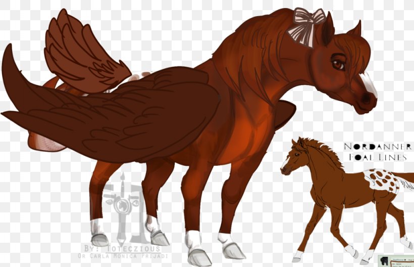 Mustang Foal Stallion Colt Mare, PNG, 1024x660px, Mustang, Bridle, Cartoon, Character, Colt Download Free