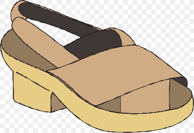 Xara Sandal Mule Clip Art, PNG, 1299x889px, Xara, Beige, Boot, Clothing, Designer Download Free