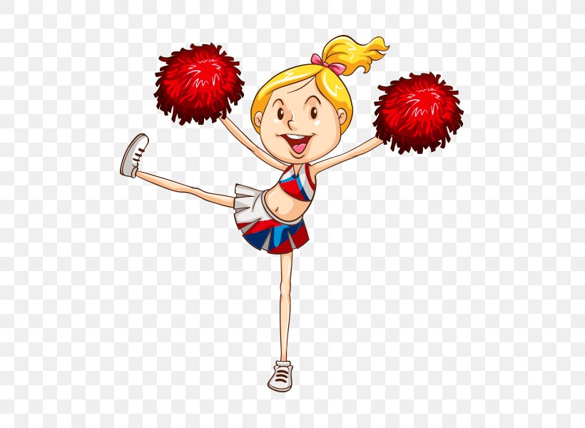 Cartoon Cheerleading Pom-pom Smile, PNG, 600x600px, Cartoon, Cheerleading, Pompom, Smile Download Free