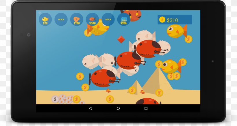 Fish Aquarium Android NeuronDigital Handheld Devices Tablet Computers, PNG, 1848x986px, Fish Aquarium, Android, Android Studio, Aquarium, Display Device Download Free