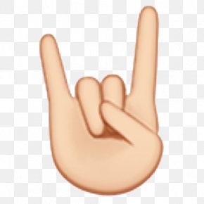 Sign Of The Horns Emoji Thumb Devil IPhone, PNG, 428x640px, Watercolor ...