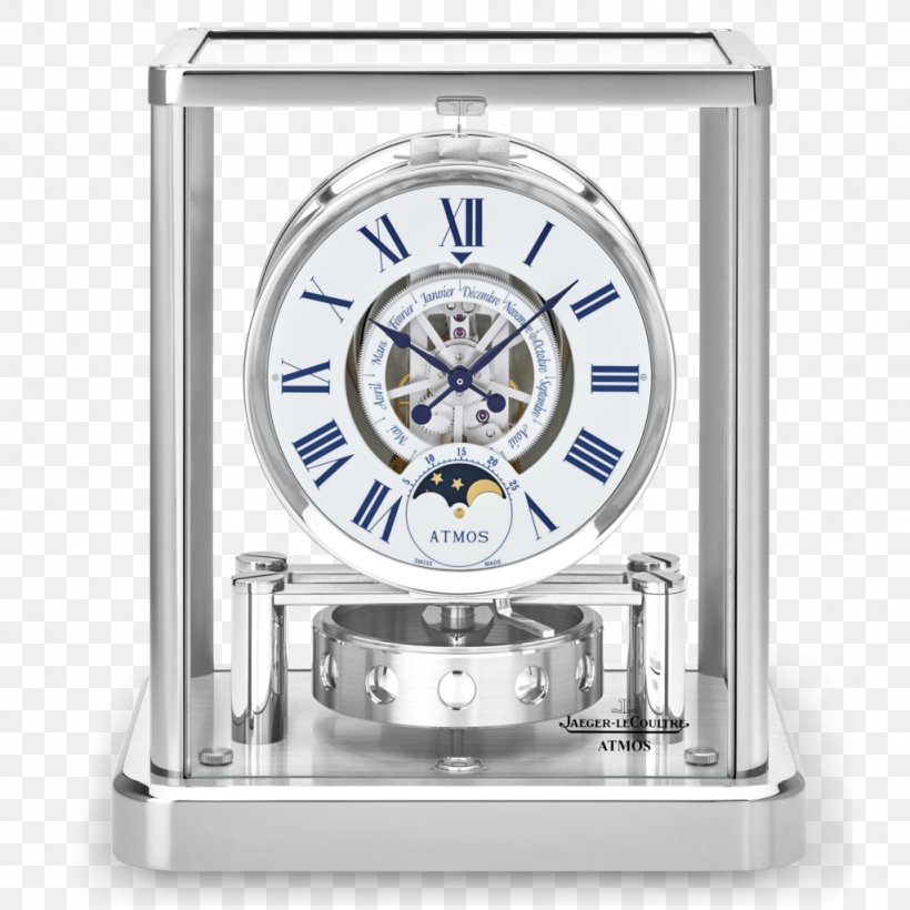 Atmos Clock Jaeger-LeCoultre Watchmaker, PNG, 1024x1024px, Atmos Clock, Alarm Clock, Brand, Clock, Complication Download Free