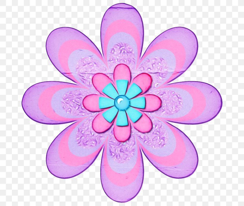 Petal Pink Flower Magenta Plant, PNG, 696x695px, Watercolor, Flower, Magenta, Paint, Petal Download Free