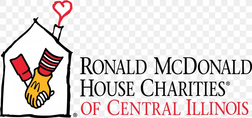 Ronald McDonald House Charities Of Greater Cincinnati Organization Child, PNG, 2175x1019px, Ronald Mcdonald, Area, Artwork, Black And White, Brand Download Free