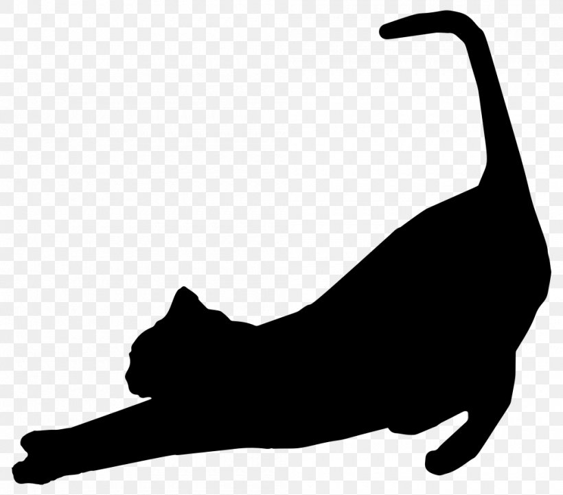 Cat Silhouette, PNG, 1000x880px, Cat, Black Cat, Blackandwhite, Marjariasana, Silhouette Download Free