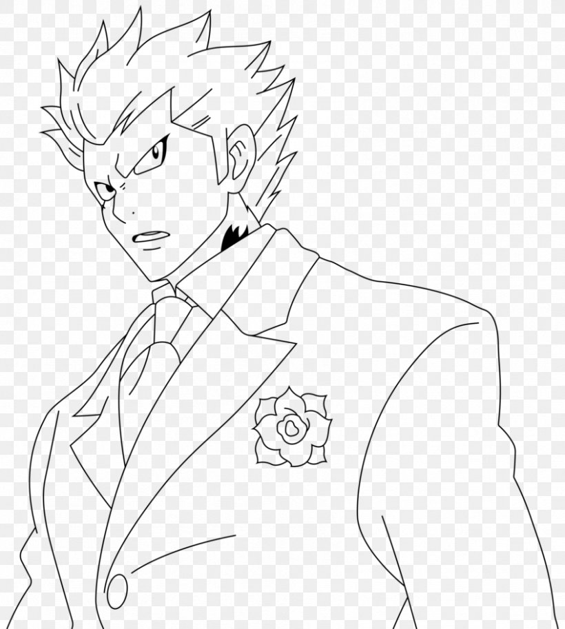 Elfman Strauss Line Art Drawing Fairy Tail Sketch, PNG, 847x944px, Watercolor, Cartoon, Flower, Frame, Heart Download Free
