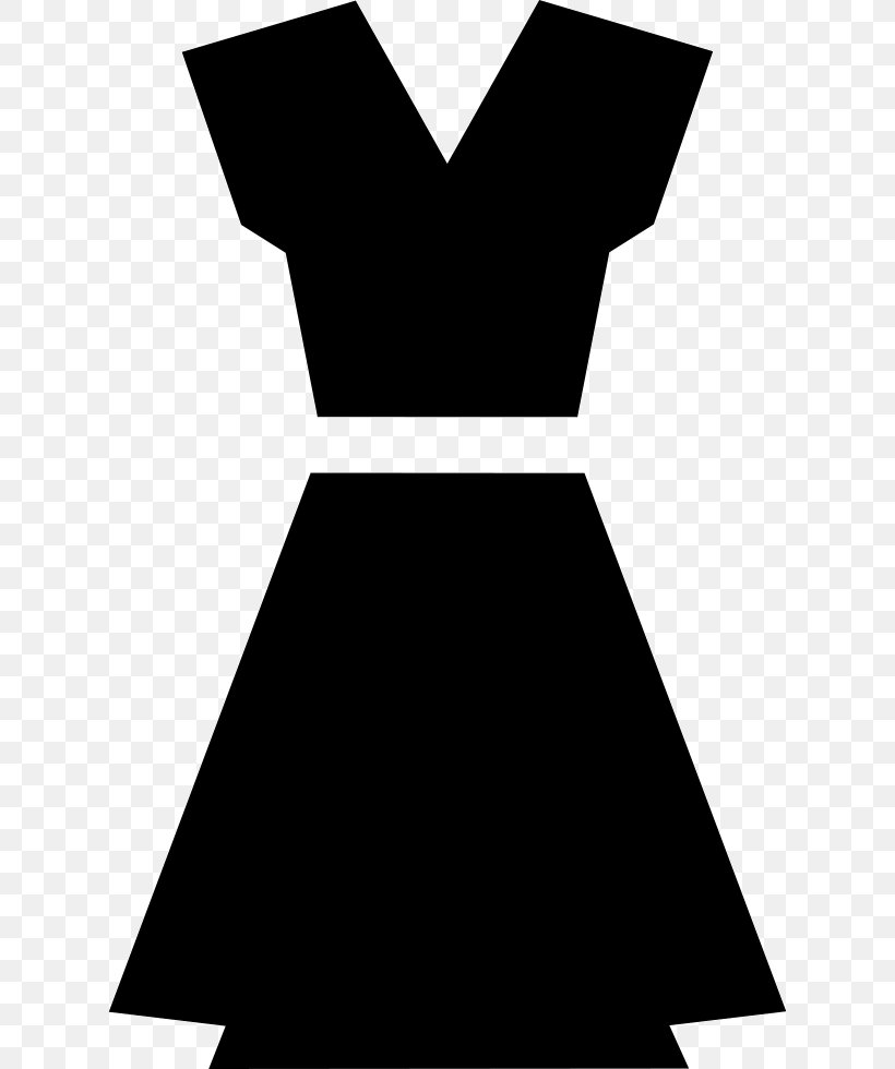 Dress Clothing Fashion Skirt Clip Art, PNG, 622x980px, Dress, Black, Black And White, Clothing, Costume Download Free