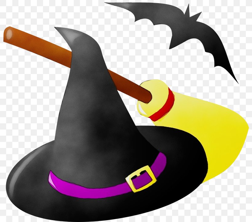 Halloween Witch Hat, PNG, 801x720px, Watercolor, Cone, Costume, Costume Accessory, Costume Hat Download Free