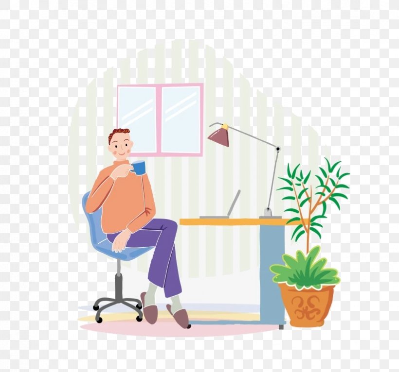 Table Sitting No Computer Desk, PNG, 823x769px, Table, Area, Art, Cartoon, Clip Art Download Free