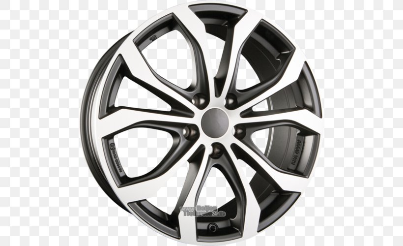 Alloy Wheel Autofelge Tire Car Mitsubishi Motors, PNG, 500x500px, Alloy Wheel, Auto Part, Autofelge, Automotive Tire, Automotive Wheel System Download Free