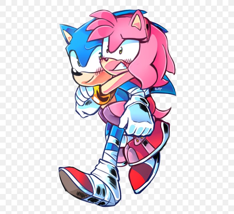 Amy Rose Sonic Boom Sonic & Sega All-Stars Racing Rouge The Bat Espio The Chameleon, PNG, 480x750px, Watercolor, Cartoon, Flower, Frame, Heart Download Free