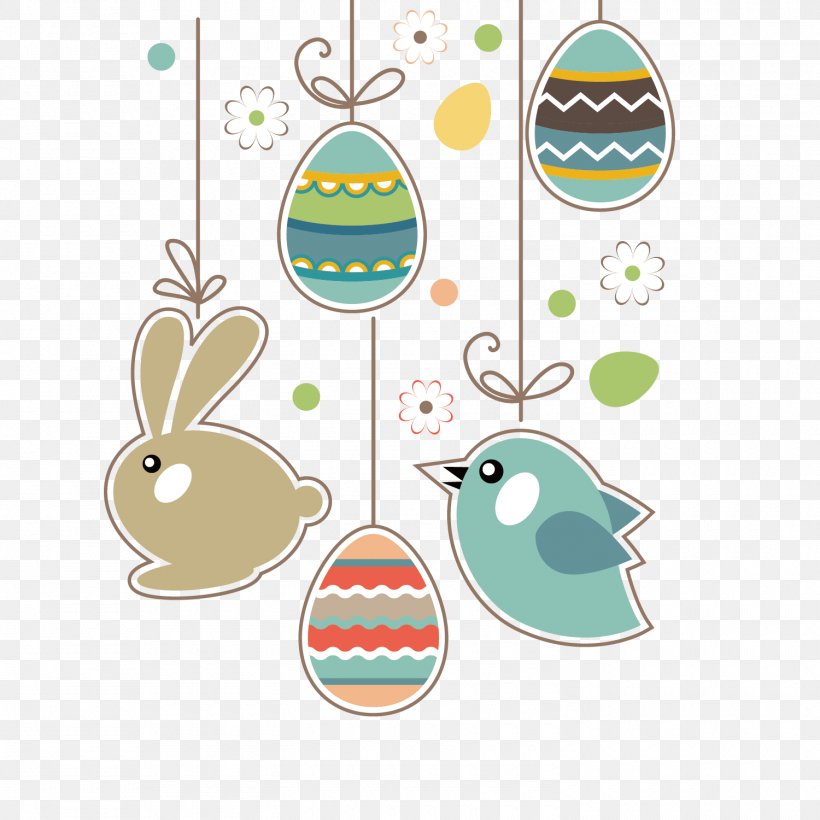 Easter Bunny Easter Egg Clip Art, PNG, 1500x1500px, Easter Bunny, Area, Bird, Easter, Easter Egg Download Free
