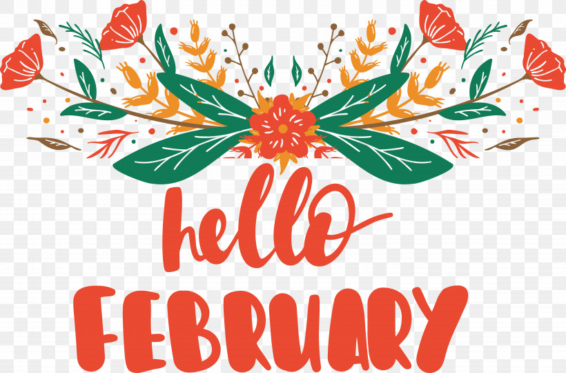 Hello February: Hello February 2020 Drawing Line Art Poster Pencil, PNG, 6128x4039px, Drawing, Line Art, Pencil, Poster Download Free
