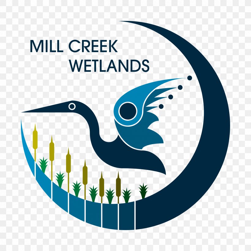 Logo Hinterlund Graphic Design Douchegordijn Wetland, PNG, 2400x2400px, Logo, Area, Artwork, Beak, Blue Download Free