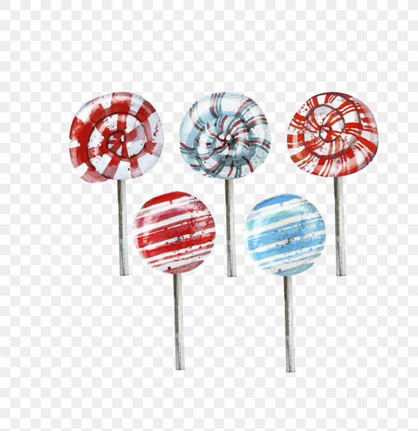 Lollipop Watercolor Painting, PNG, 2130x2196px, Lollipop, Candy, Color, Dessert, Drawing Download Free