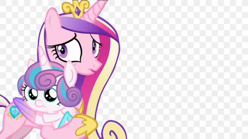 Pony Princess Cadance Princess Celestia Character, PNG, 1024x576px, Watercolor, Cartoon, Flower, Frame, Heart Download Free