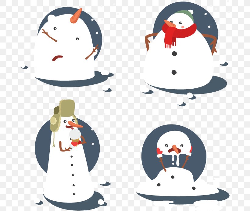 Snowman Christmas Icon, PNG, 688x695px, Snowman, Animation, Christmas, Fictional Character, Flightless Bird Download Free