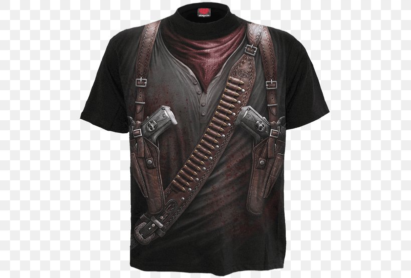 T-shirt Gun Holsters Pistol Clothing Accessories, PNG, 555x555px, Tshirt, Belt, Clothing, Clothing Accessories, Cowboy Download Free