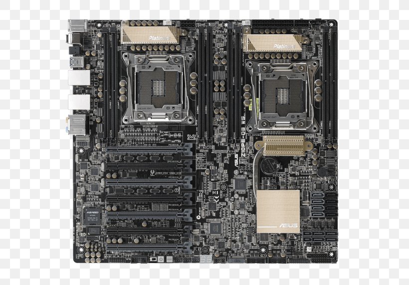 Motherboard ASUS Z10PE-D8 WS Graphics Cards & Video Adapters Xeon, PNG, 600x573px, Motherboard, Asus, Computer Component, Computer Hardware, Computer Servers Download Free