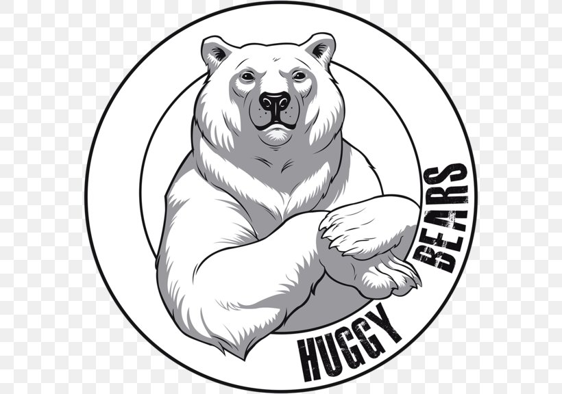 Polar Bear American Black Bear Royalty-free, PNG, 576x576px, Bear, American Black Bear, Art, Artwork, Big Cats Download Free