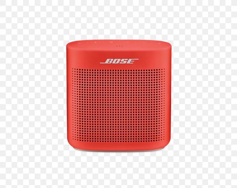 Red Bose SoundLink Color II Bose Corporation Loudspeaker Bluetooth, PNG, 650x650px, Red, Bluetooth, Bose Corporation, Bose Soundlink, Bose Soundlink Color Ii Download Free