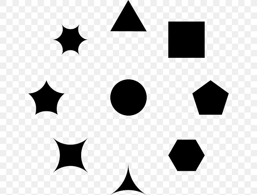 Geometric Shape Geometry Clip Art, PNG, 640x624px, Shape, Black, Black And White, Geometric Shape, Geometry Download Free
