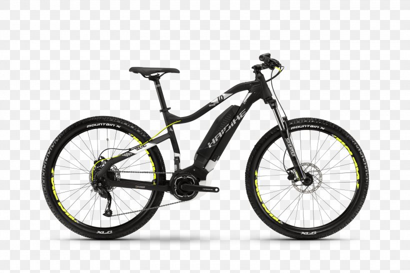 Haibike SDURO HardSeven Electric Bicycle Mountain Bike, PNG, 3000x2000px, Haibike, Automotive Tire, Bicycle, Bicycle Accessory, Bicycle Drivetrain Part Download Free
