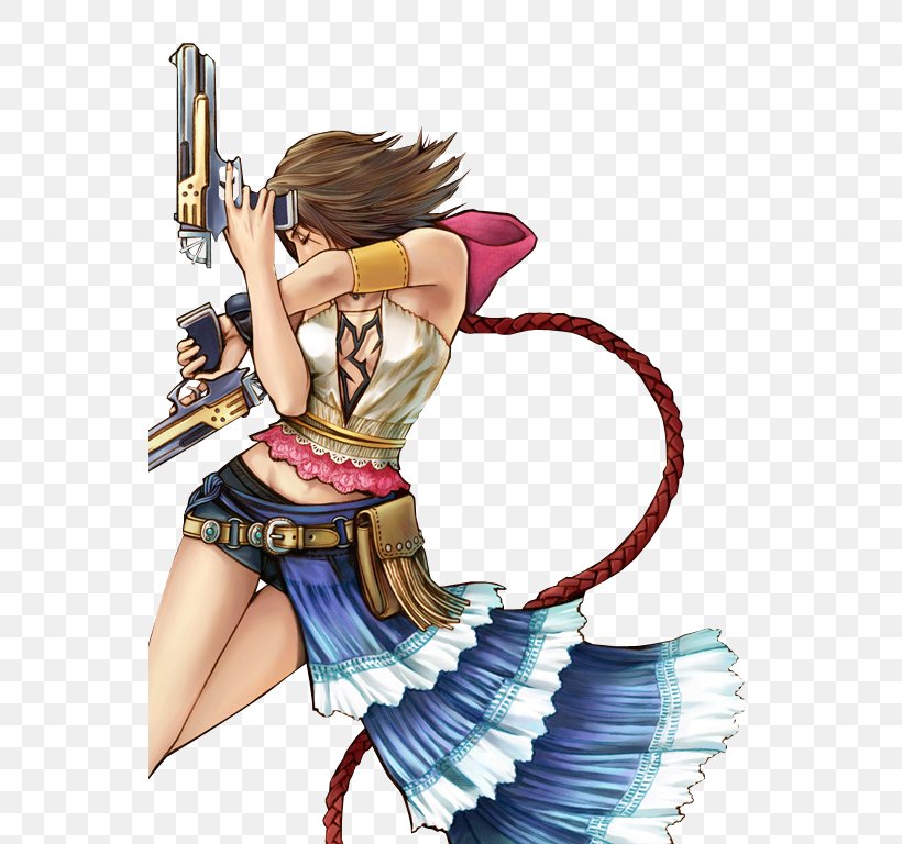 Final Fantasy X-2 Final Fantasy X/X-2 HD Remaster Final Fantasy XIII Yuna, PNG, 550x768px, Watercolor, Cartoon, Flower, Frame, Heart Download Free