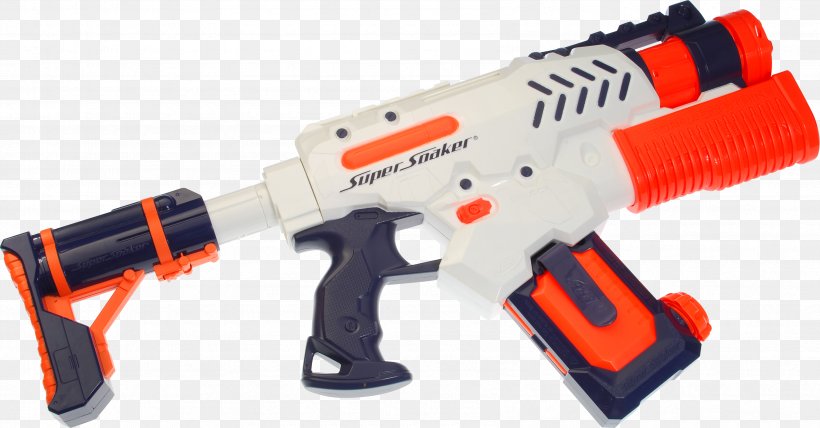 Nerf Toy Super Soaker Water Gun, PNG, 3375x1763px, Nerf, Air Gun, Brand, Firearm, Gun Download Free