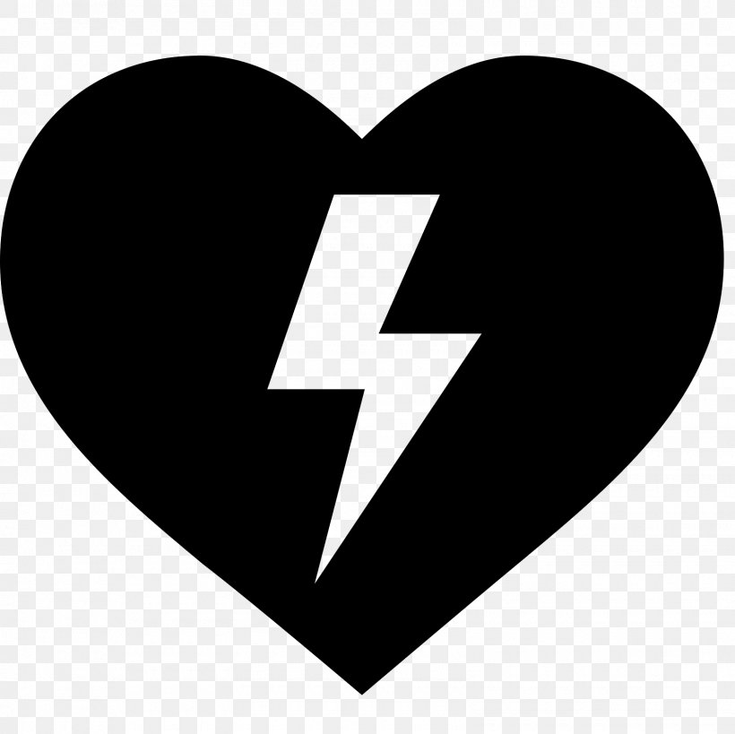 Automated External Defibrillators Symbol, PNG, 1600x1600px, Automated External Defibrillators, Artificial Cardiac Pacemaker, Black And White, Cardiology, Defibrillation Download Free