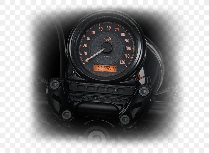 Harley-Davidson Sportster Motorcycle Motor Vehicle Speedometers Tachometer, PNG, 680x600px, Harleydavidson Sportster, Custom Motorcycle, Gauge, Hardware, Harley Davidson Of Phuket Download Free