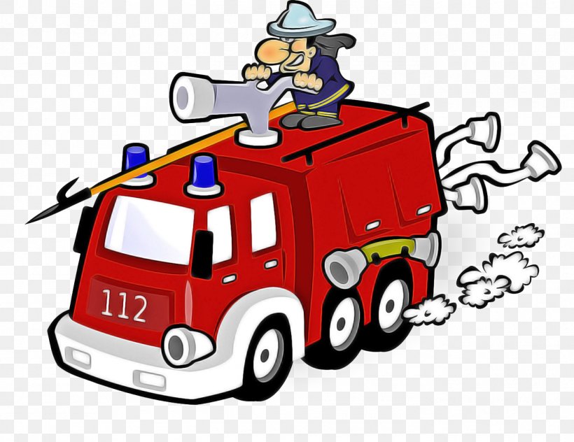 Firefighter Cartoon, PNG, 1370x1056px, Fire Engine, Car, Cartoon, Emergency, Emergency Service Download Free