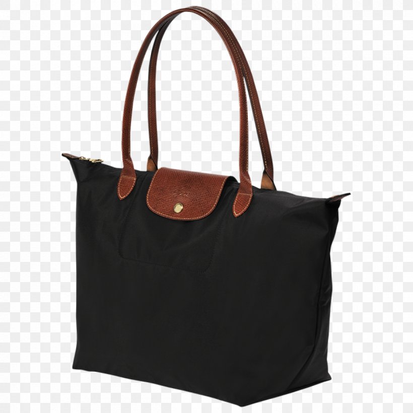 Longchamp Tote Bag Handbag Pliage, PNG, 1200x1200px, Longchamp, Bag, Black, Brand, Brown Download Free