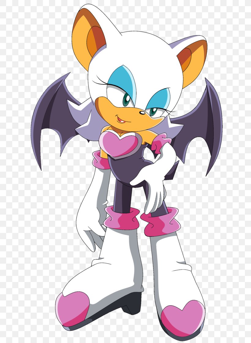Rouge The Bat Shadow The Hedgehog Sonic The Hedgehog Wikia Wii, PNG, 714x1119px, Watercolor, Cartoon, Flower, Frame, Heart Download Free