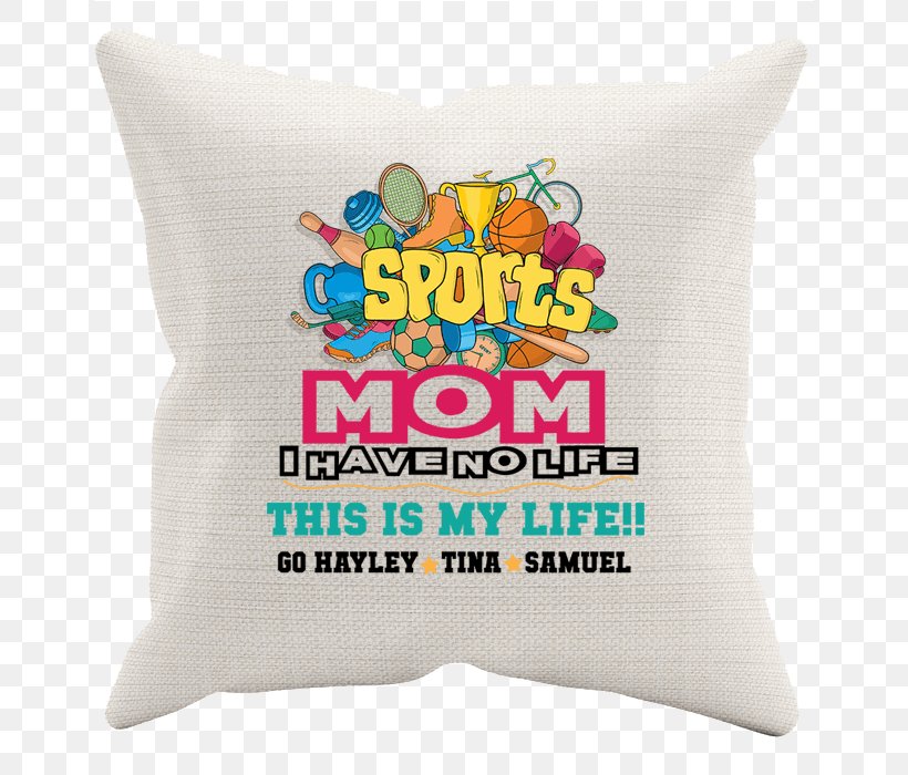 Throw Pillows Cushion Textile Sport, PNG, 650x700px, Pillow, Cushion, Material, Mother, Sport Download Free