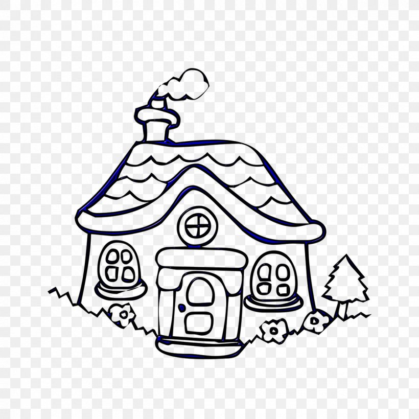 Book Drawing, PNG, 1200x1200px, Cottage, Building, Cartoon, Coloring Book, Drawing Download Free