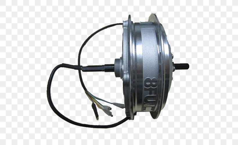 Electric Motor Wheel Hub Motor Electric Bicycle Car Fan, PNG, 500x500px, Electric Motor, Auto Part, Axle, Brushless Dc Electric Motor, Car Download Free