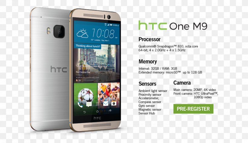 HTC One M9+ HTC One (M8) HTC One X HTC Desire, PNG, 980x566px, Htc One M9, Android, Cellular Network, Communication, Communication Device Download Free
