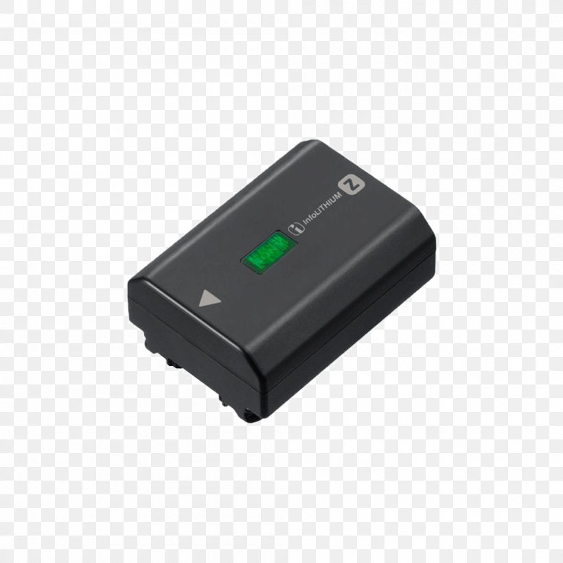 Sony α9 Battery Charger Panasonic Lumix DMC-FZ100 Sony α7R III, PNG, 1000x1000px, Battery Charger, Adapter, Battery Pack, Camera, Computer Component Download Free