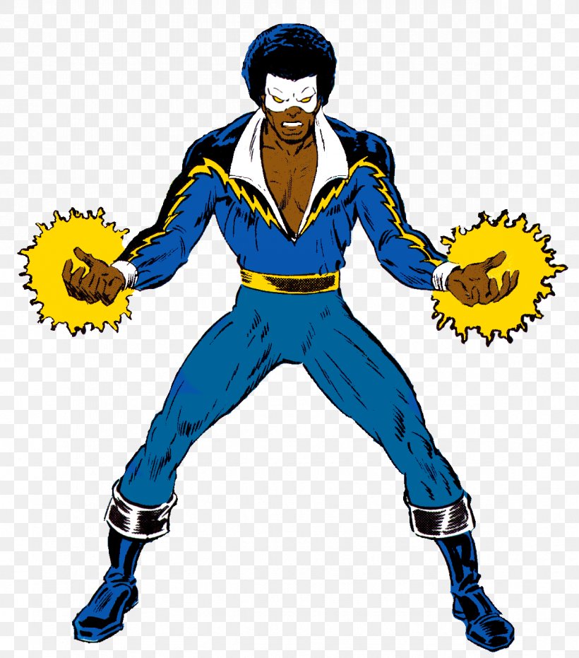 Black Lightning Thunder DC Comics Superhero, PNG, 1182x1343px, Black  Lightning, Action Figure, Comic Book, Comics, Costume