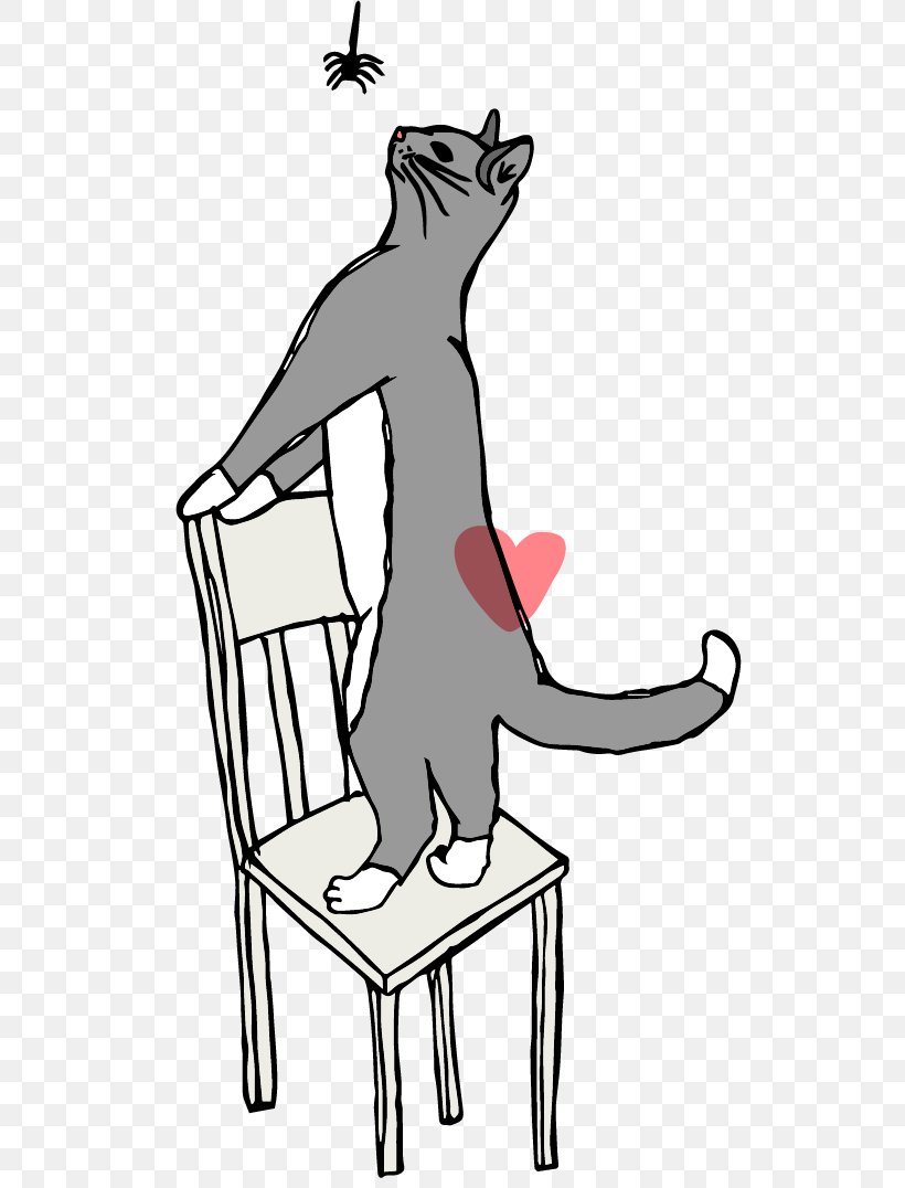 Cat And Dog Cartoon, PNG, 598x1076px, Cat, Blackandwhite, Cartoon, Chair, Dog Download Free