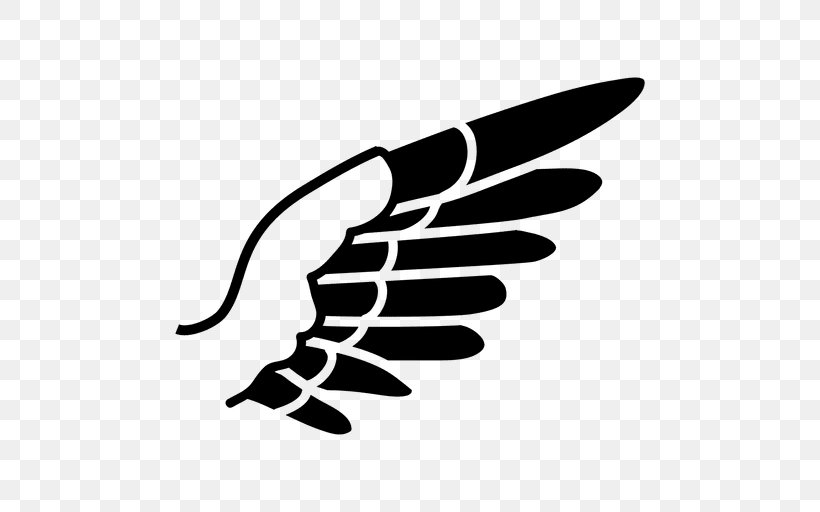 Eagle, PNG, 512x512px, Eagle, Black And White, Hand, Leaf, Logo Download Free