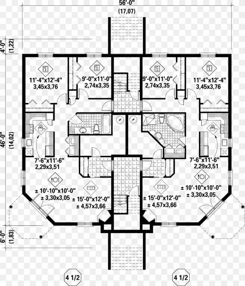 Floor Plan Technical Drawing, PNG, 1000x1169px, Floor Plan, Area, Artwork, Black And White, Diagram Download Free