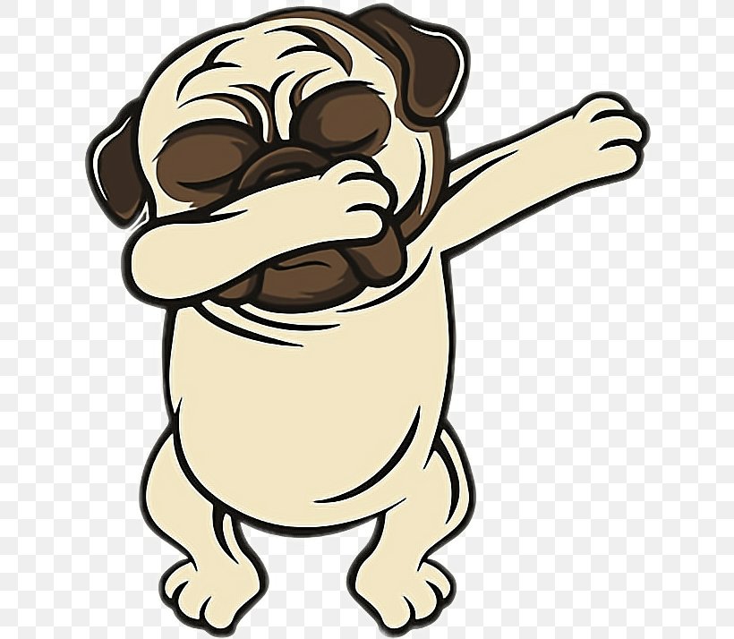 Puppy Dog Breed Pug Toy Dog Clip Art, PNG, 636x714px, Puppy, Artwork, Carnivoran, Cat Like Mammal, Clothing Download Free