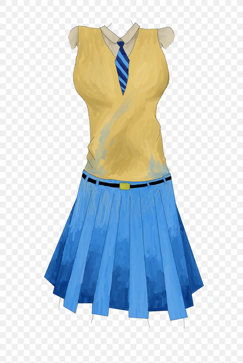 Dress Clothing Skirt Sleeve Costume, PNG, 653x1224px, Dress, Blue, Clothing, Cobalt Blue, Costume Download Free