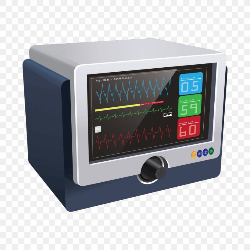 Electrocardiography Cardiology Clip Art, PNG, 1024x1024px, Electrocardiography, Cardiology, Computer Monitors, Display Device, Electronics Download Free