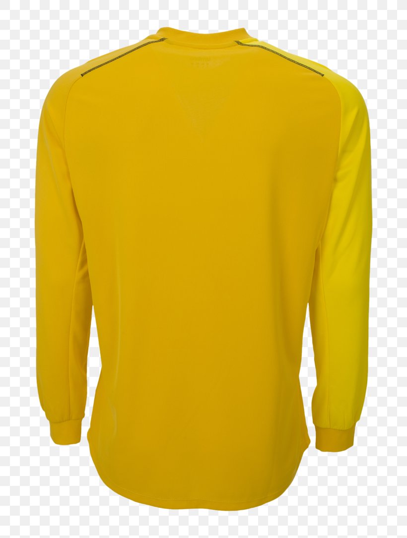 Jersey Yellow Sleeve Shirt Team, PNG, 756x1085px, Jersey, Active Shirt, Button, Computeraided Design, Goal Download Free